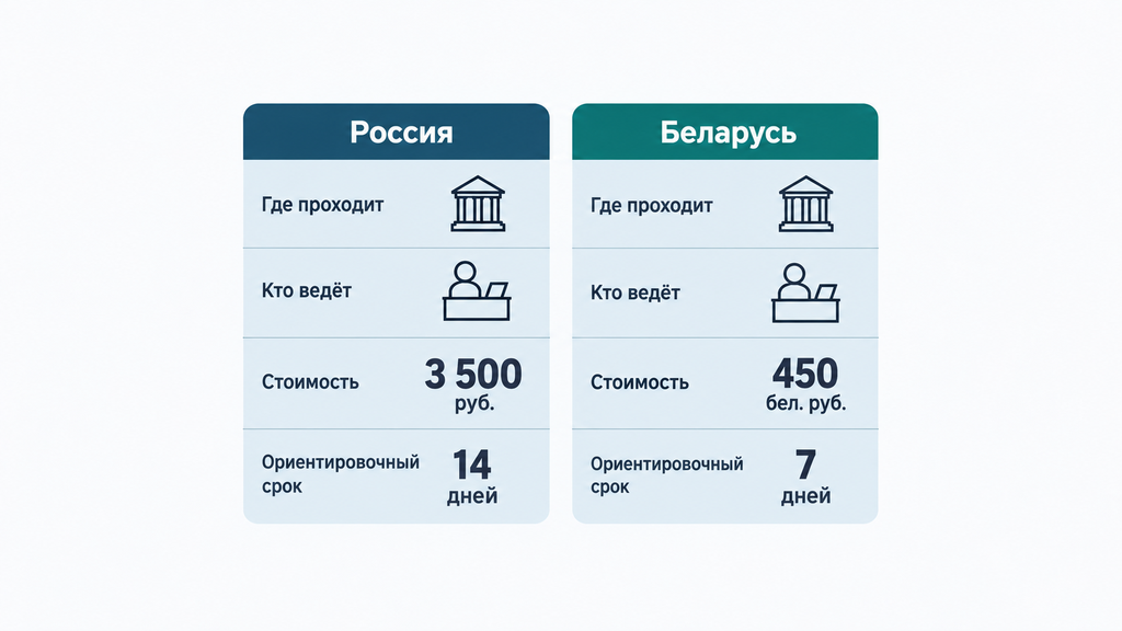 Сравнение систем списания долгов в России и Беларуси: ключевые условия, сроки и стоимость процедур на 2026 год